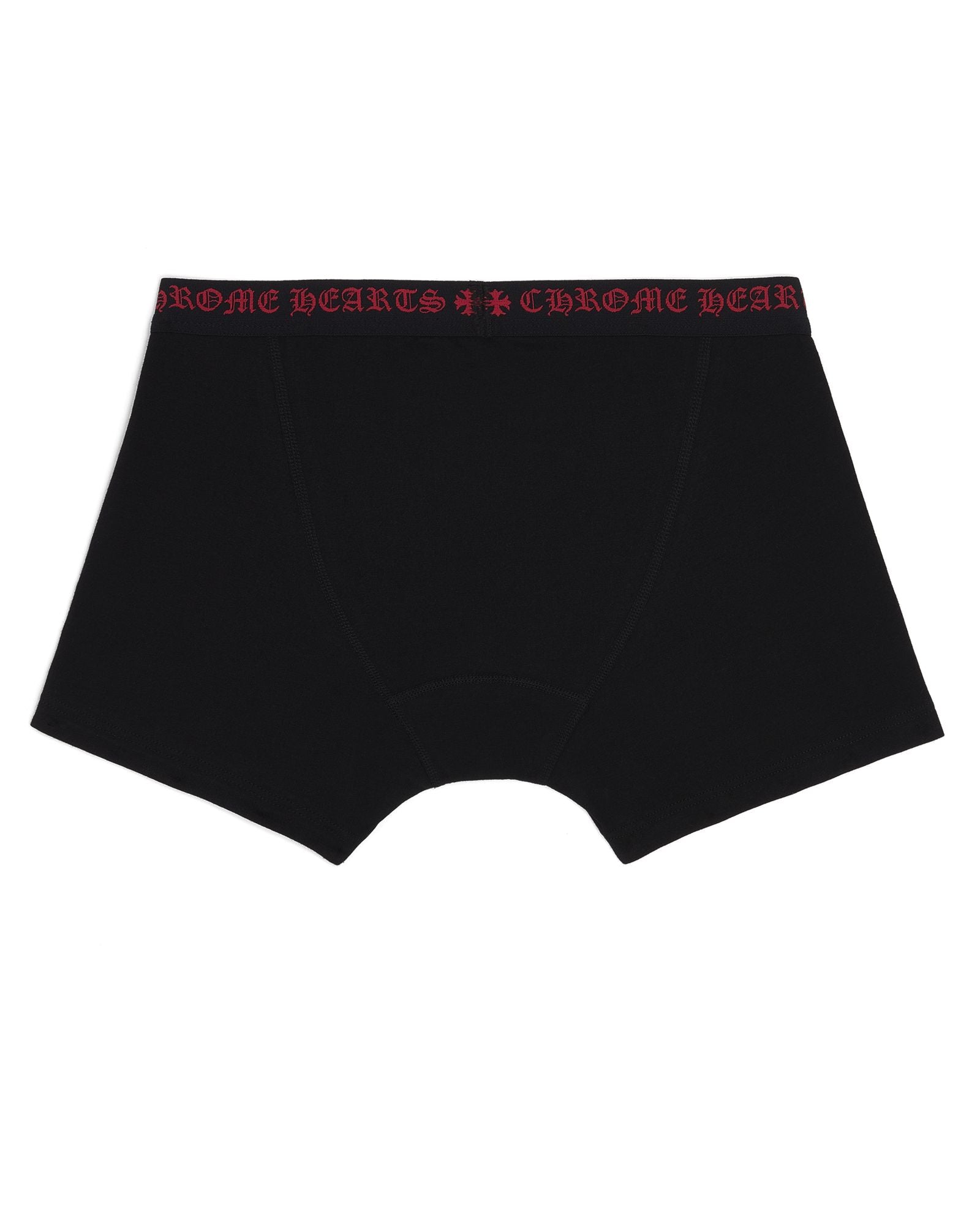 Chrome Hearts Black Cotton Boxer Brief