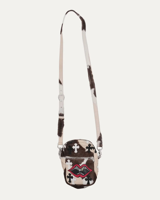 Chrome Hearts Matty Boy Chomper Cow Hide Taka Bag