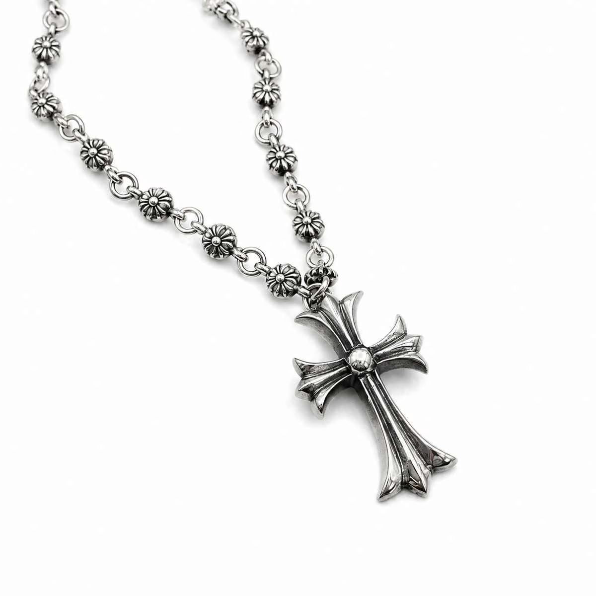 Chrome Hearts Cross Link Pendant Necklace
