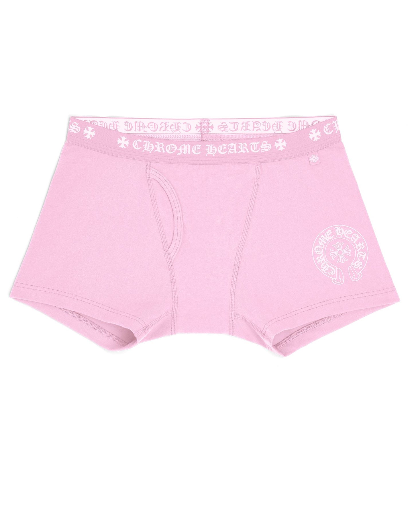 Chrome Hearts Baby Pink Cotton Boxer Brief