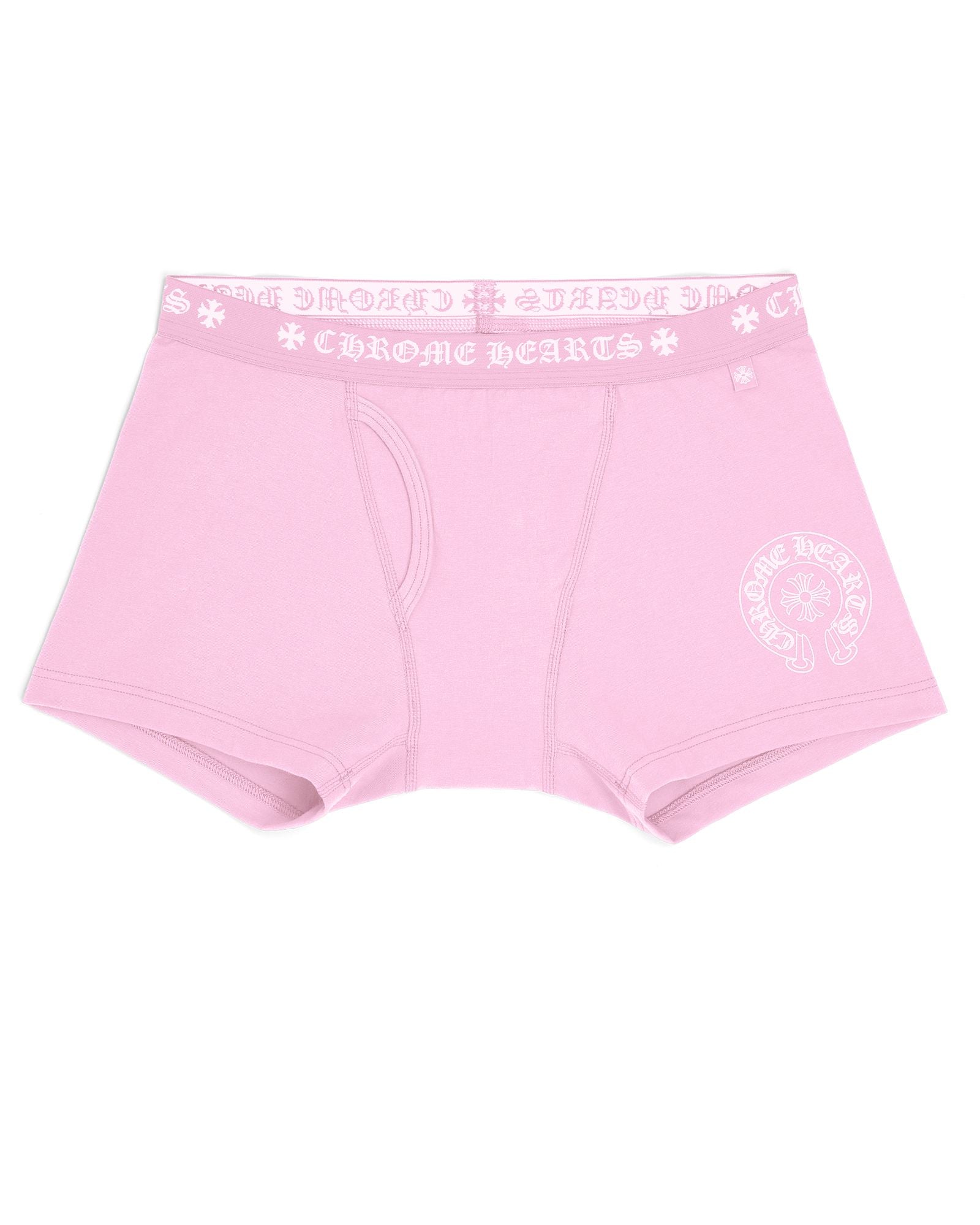 Chrome Hearts Baby Pink Cotton Boxer Brief