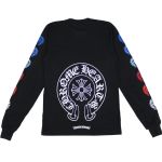 Chrome Hearts Multi Color Horseshoe Long Sleeve T-Shirt