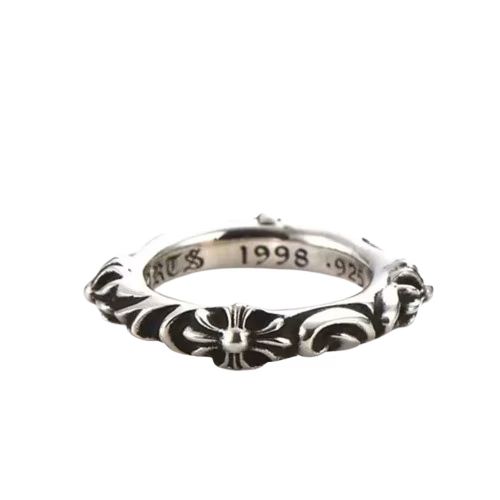 Chrome Hearts Classic Cross Scroll Ring
