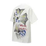 Chrome Hearts Paint Splatter Cross T-Shirt White