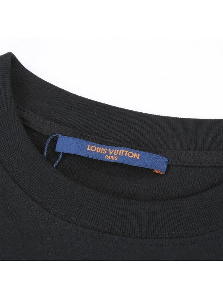 Louis Vuitton X Chrome Hearts T-Shirt Black