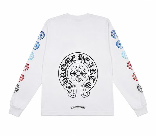 Chrome Hearts White Long Sleeve