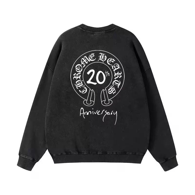 Chrome Hearts 20th Anniversary Long Sleeve Black Shirt