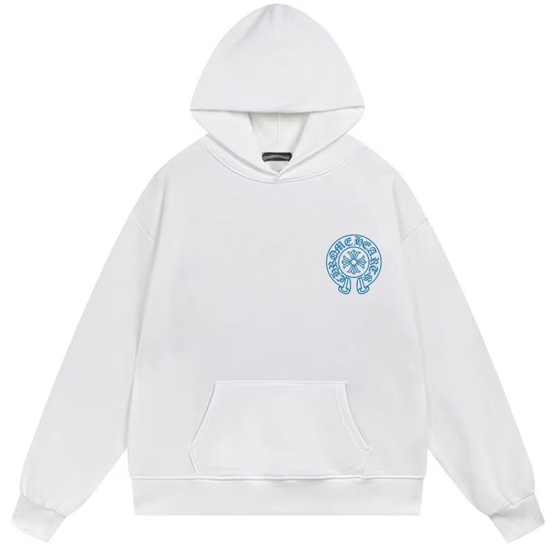 Chrome Hearts Triple Cross Hoodie White
