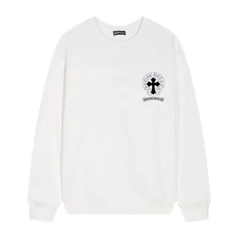 Chrome Hearts Multi Cross Horseshoe LS White