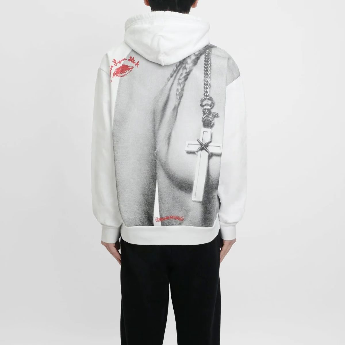 Chrome Hearts Laurie Lynn Stark Portrait Red Letter Hoodie