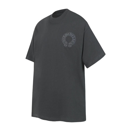 Chrome Hearts Charcoal Gothic Cross T-Shirt