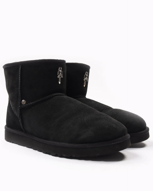 Chrome Hearts x UGG Dagger Embellished Boots Black