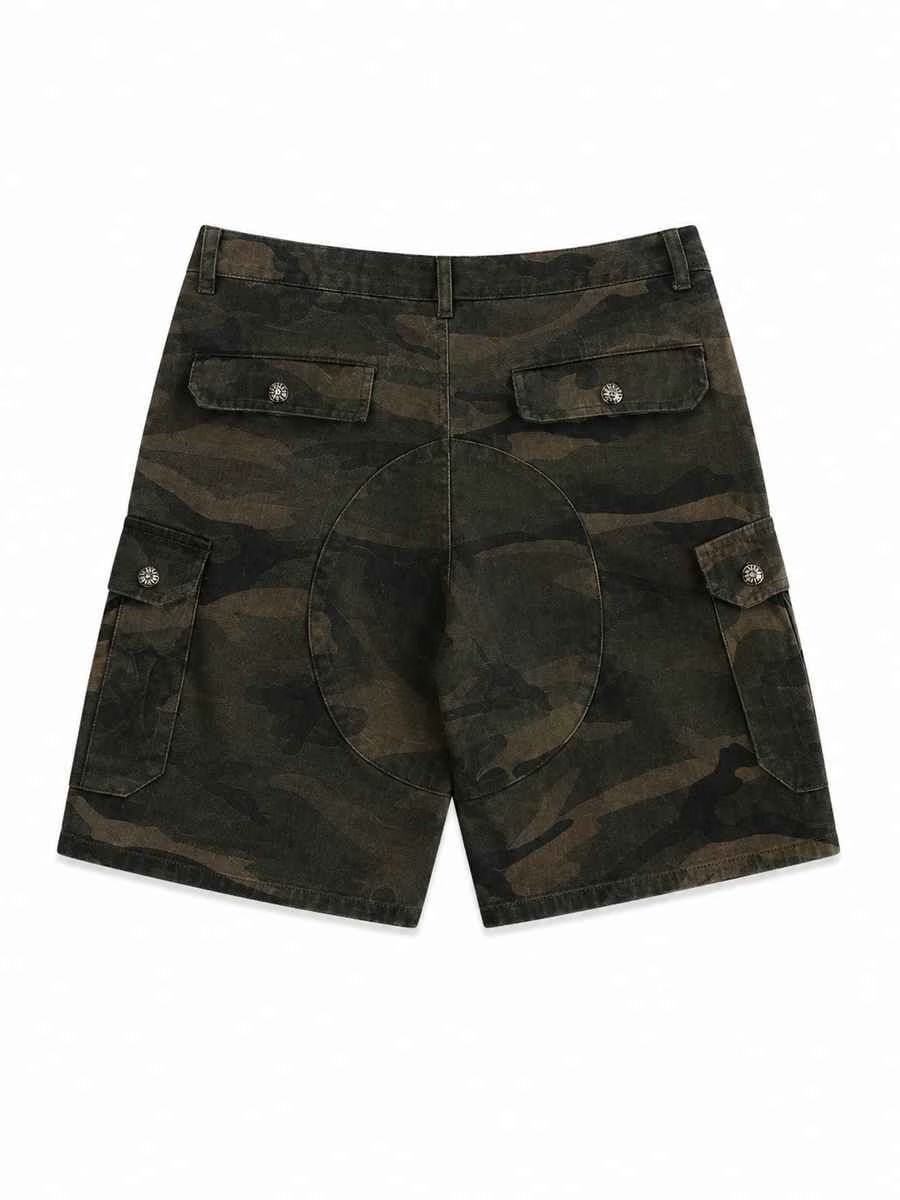 Chrome Hearts Camo Cargo Shorts