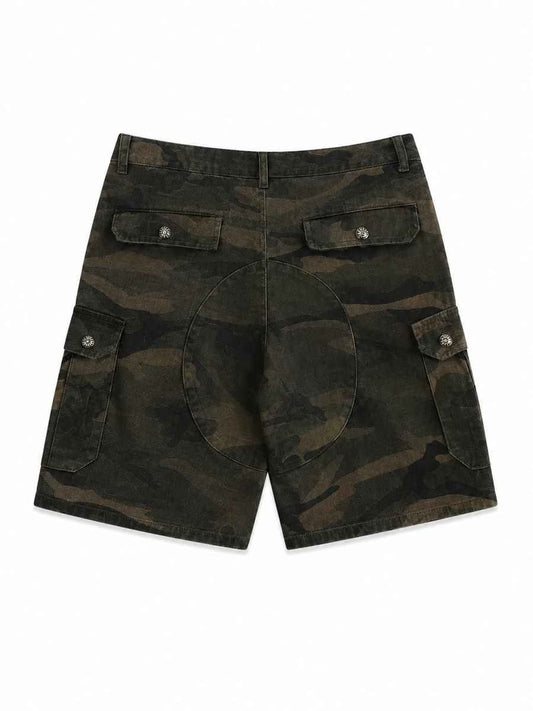Chrome Hearts Camo Cargo Shorts
