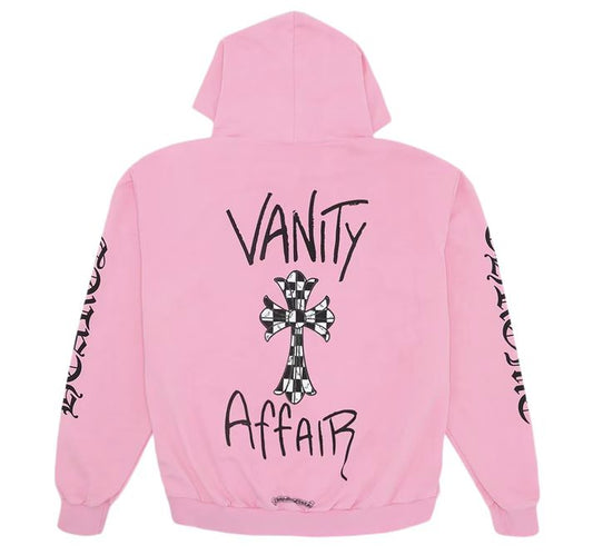 Pink Chrome Hearts Hoodie