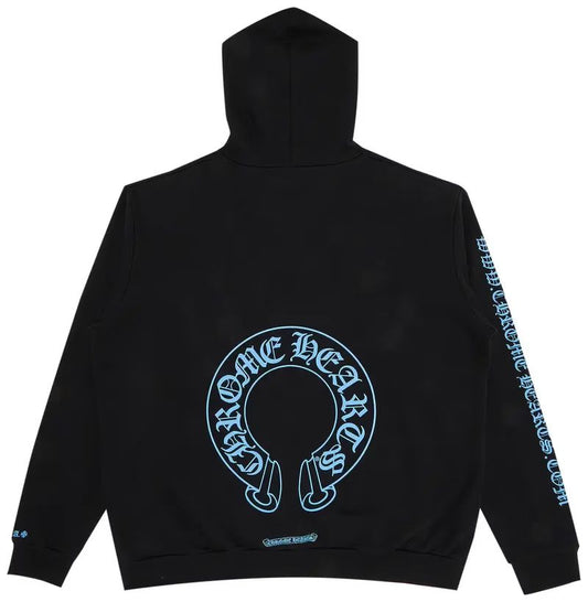 Black Chrome Hearts Online Exclusive Hoodie