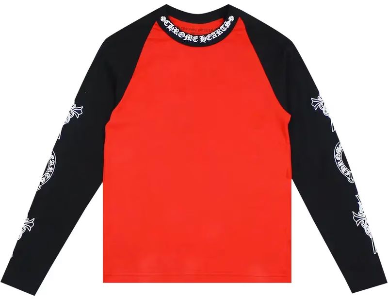Black and Red Chrome Hearts Shirt