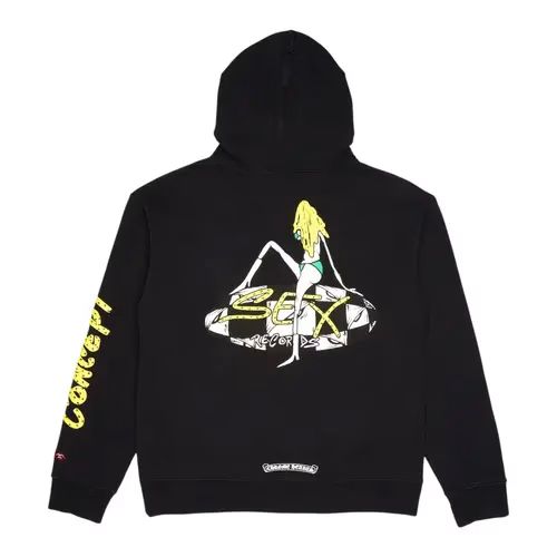 Chrome Hearts Black Matty Concept Hoodie