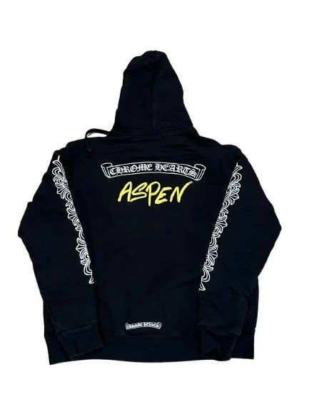 Chrome Hearts Black Aspen Excluisve Zip Up Hoodie