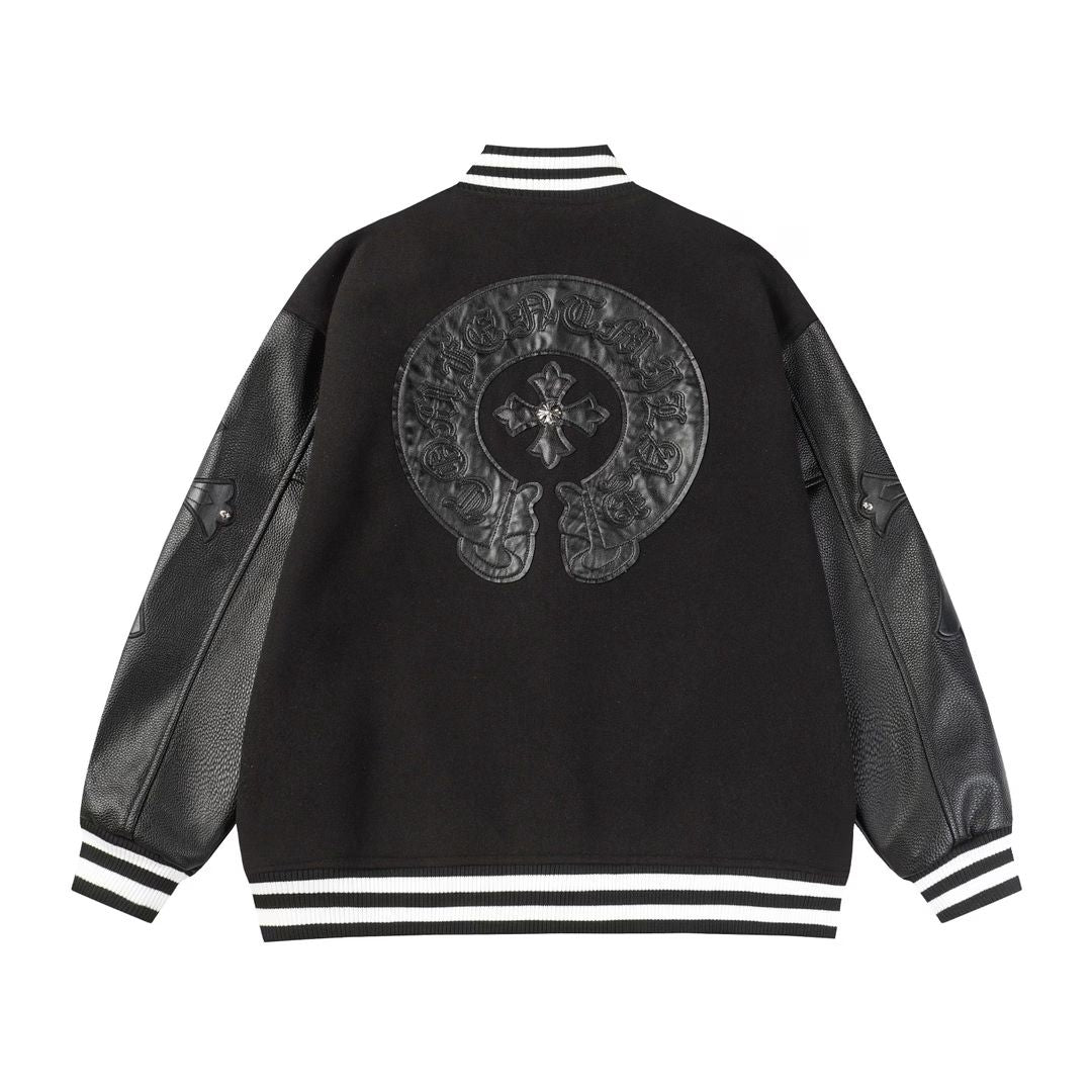 Chrome Hearts Horseshoe Varsity Jacket