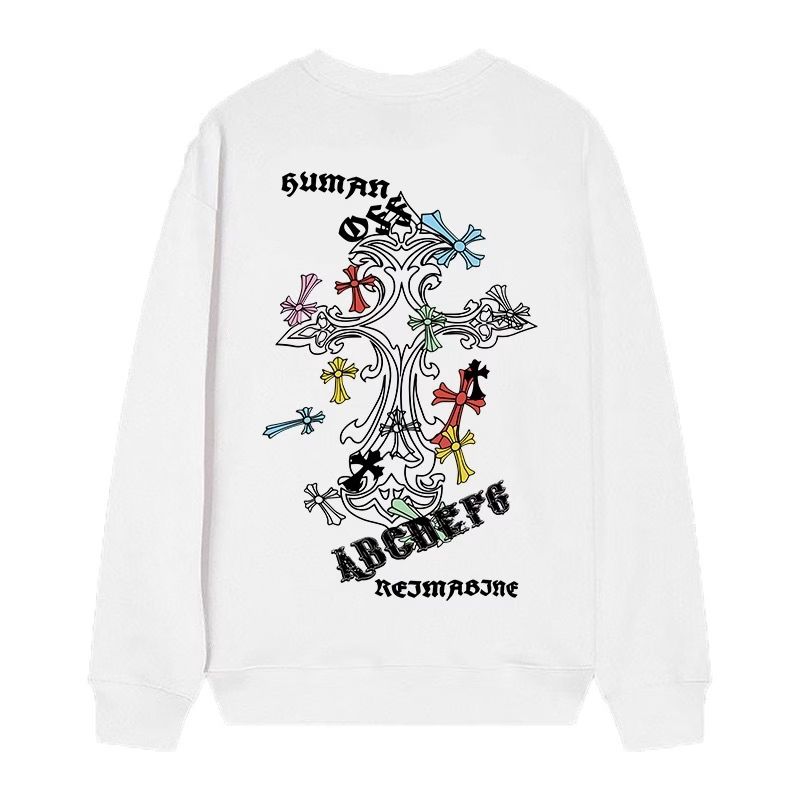 Chrome Hearts Heavenly Cross Ribbon Graffiti LS