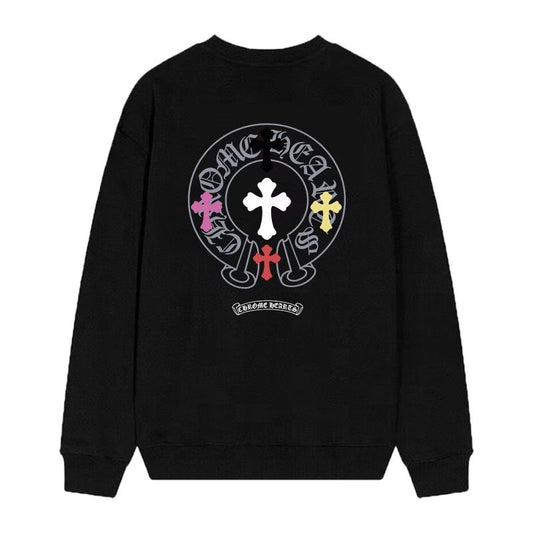 Chrome Hearts Multi Cross Horseshoe LS Black