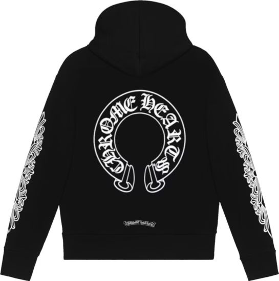 Black Chrome Hearts Hoodie