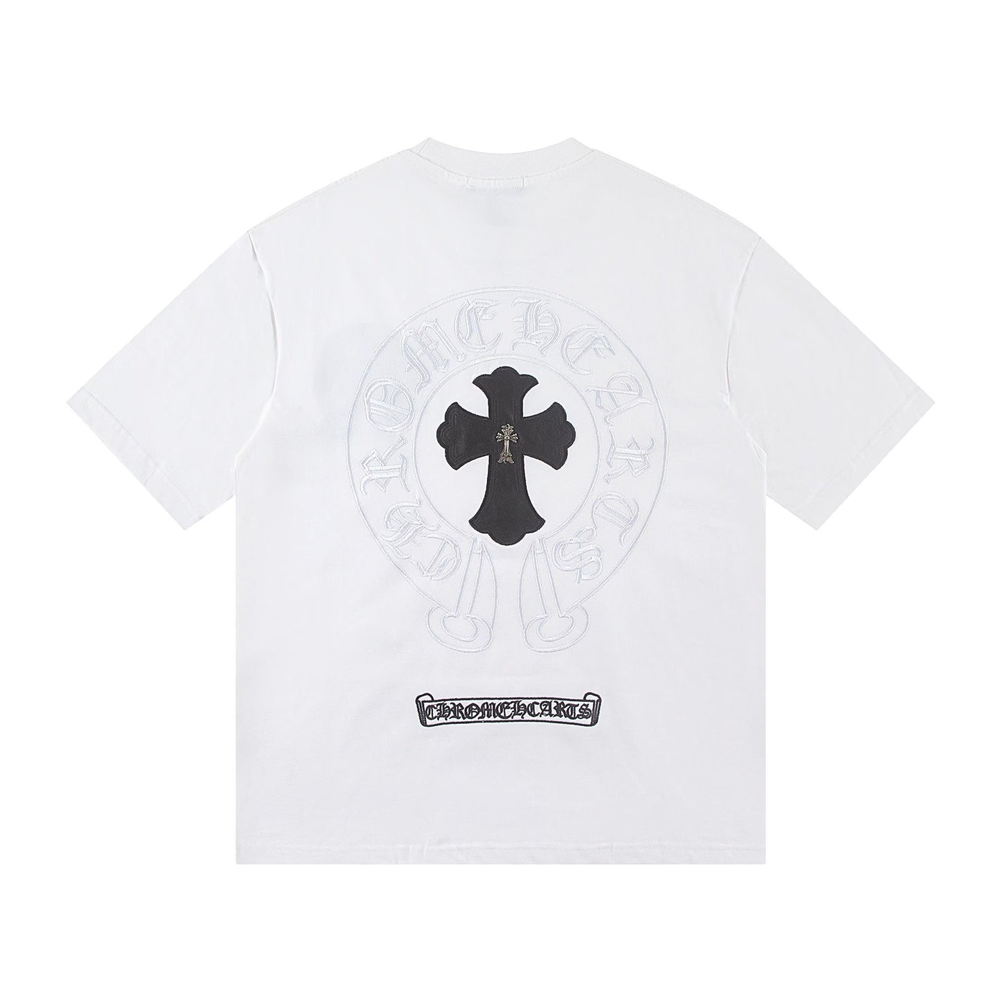 Chrome Hearts Embroidered Horseshoe Shirt White