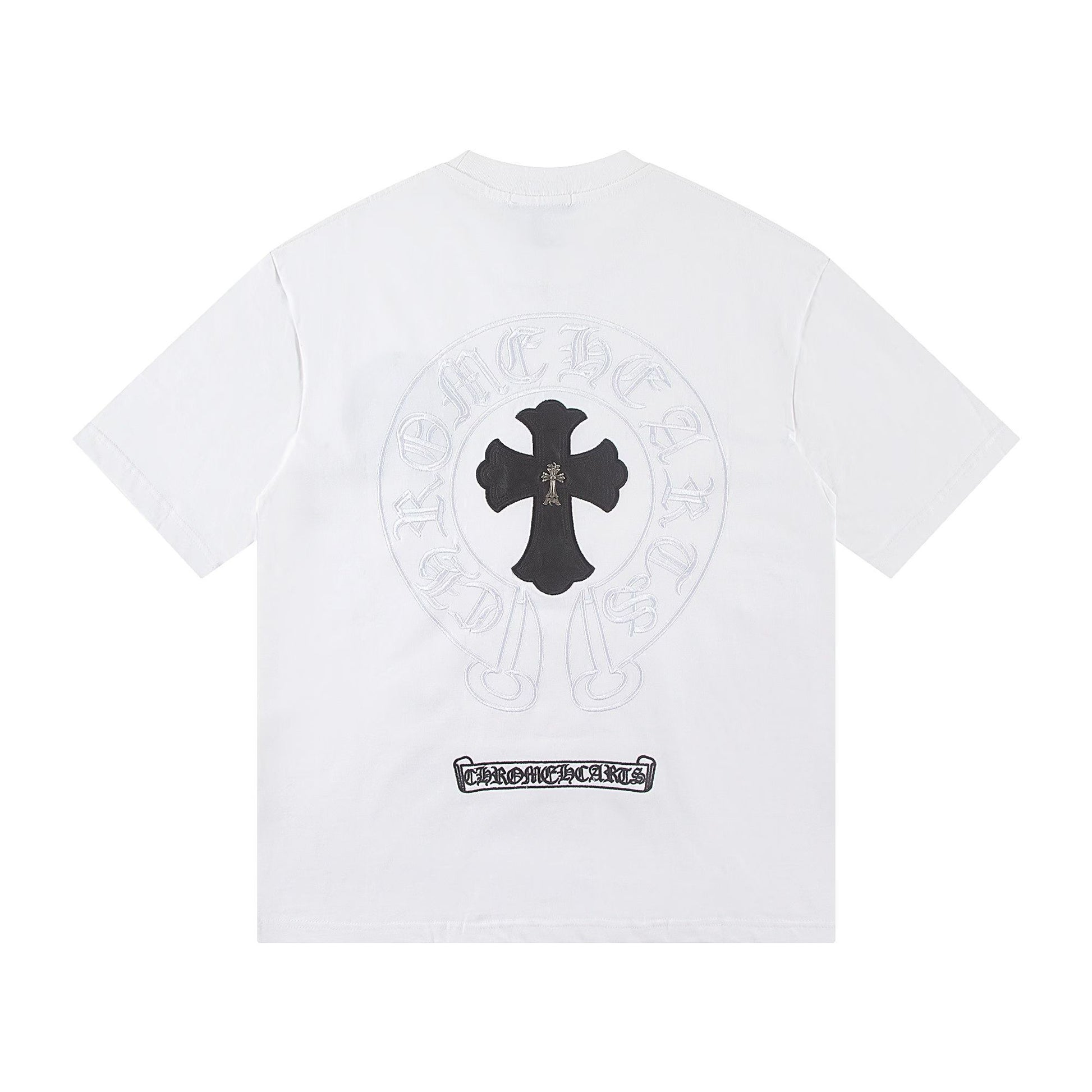 Chrome Hearts Embroidered Horseshoe Shirt White