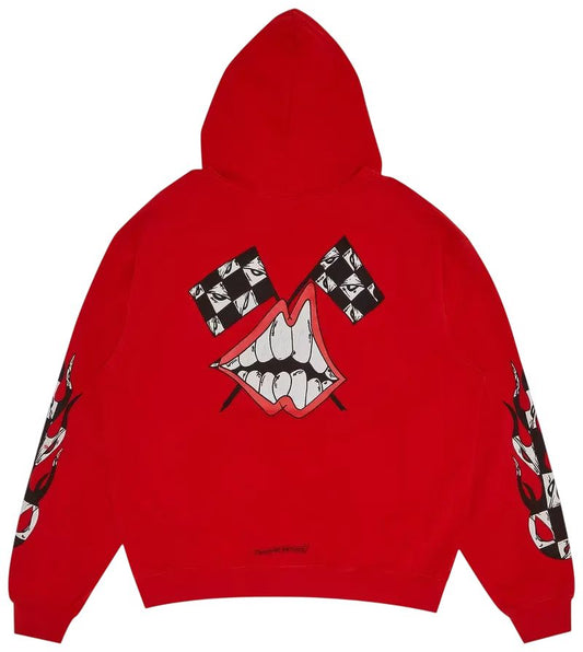 Red Chrome Hearts Mattyboy Hoodie​