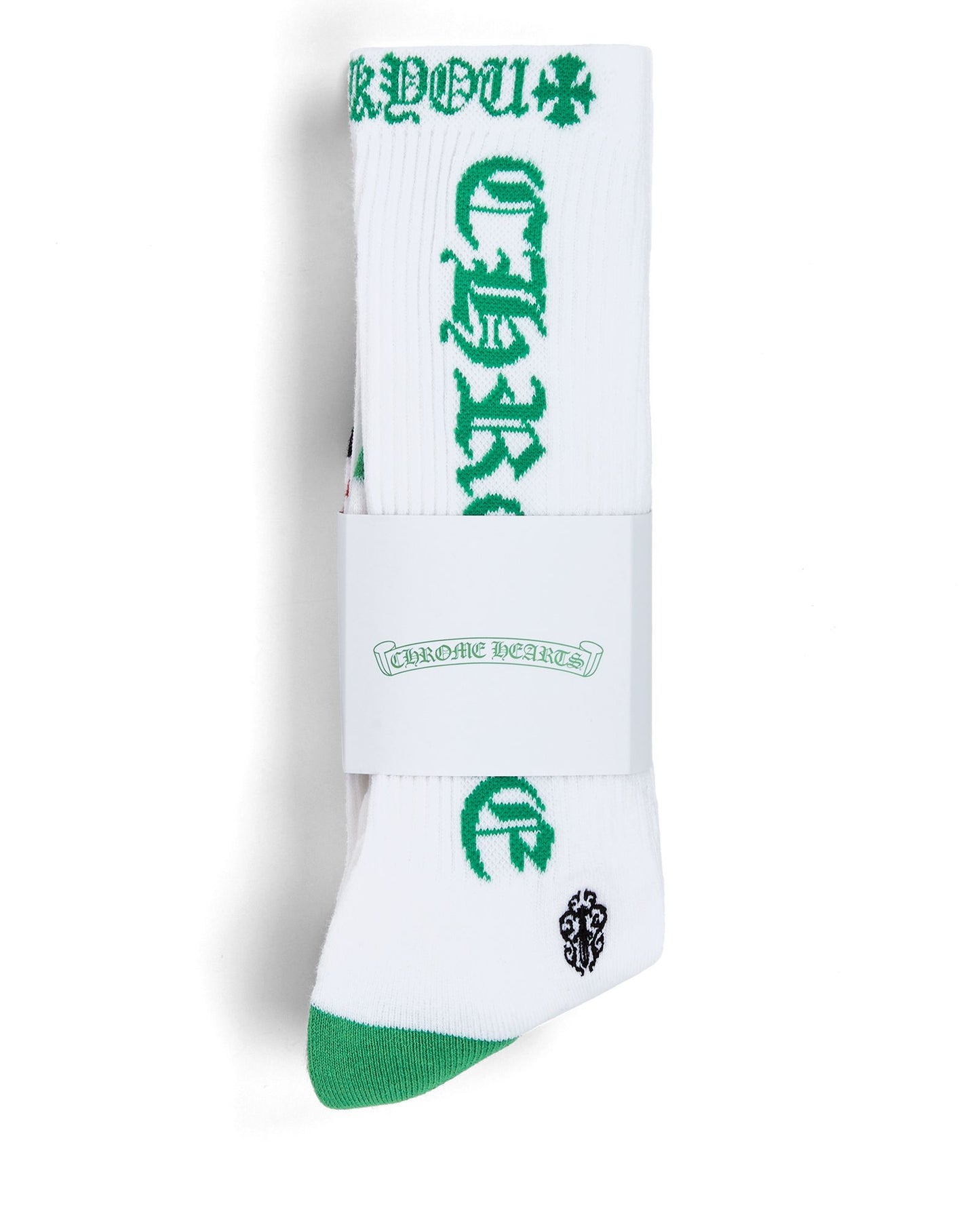 Chrome Hearts Red, Green & Black Socks