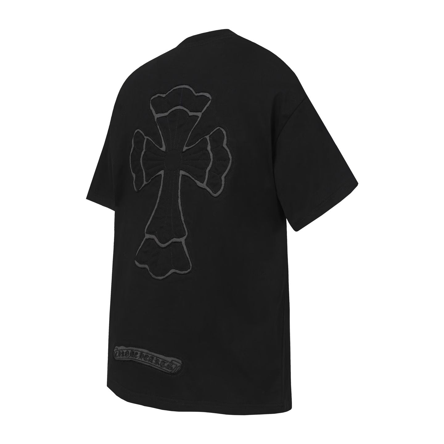 Chrome Hearts Black Gothic Cross T-Shirt