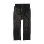 Chrome Heart Leather Fleur Knee Pants