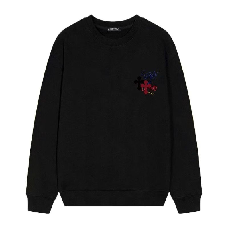 Supply The Demand Cross Graphic Sweatshirt – Black