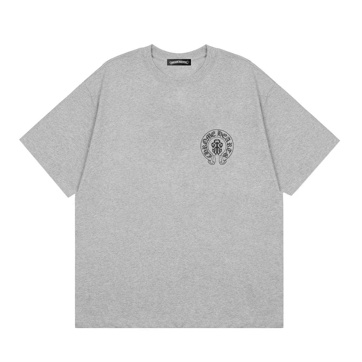 Chrome Heart American Flag T-Shirt in Grey
