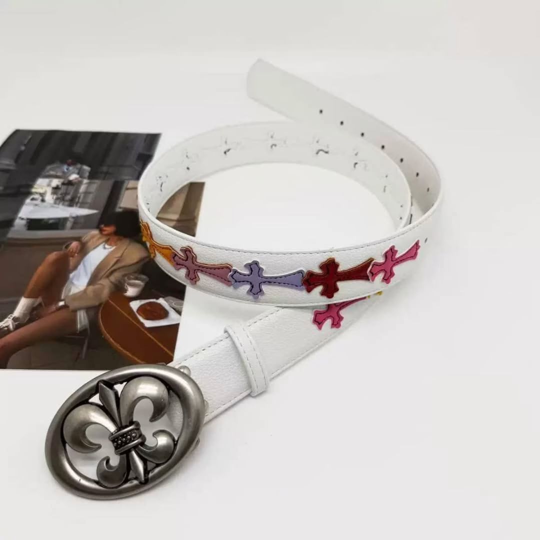 Chrome Hearts Multi-Color Cross Belt