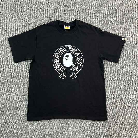 Bape x Chrome Hearts T-Shirt Black