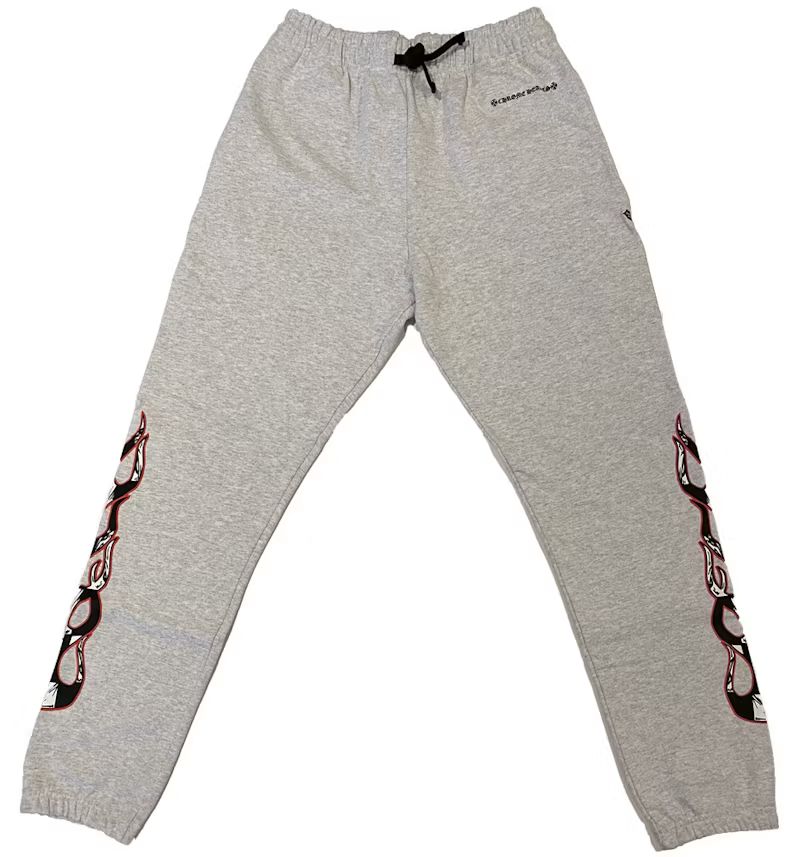 Chrome Hearts Matty Boy Brain Sweatpants Heather Grey