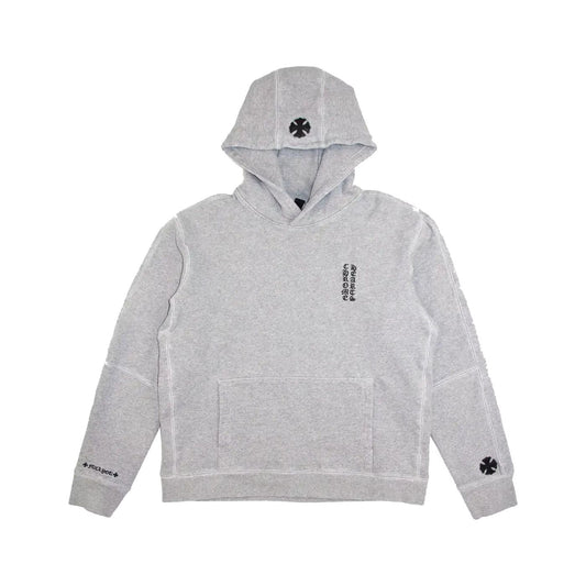 Leather Patch Fuck You Hoodie
