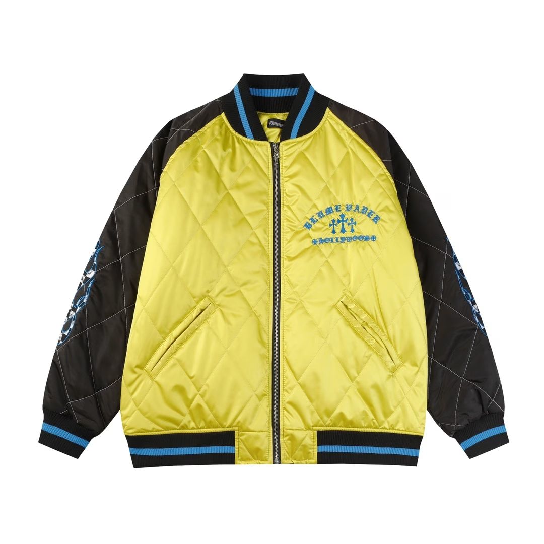 Chrome Hearts Flaming Youth Varsity Jacket
