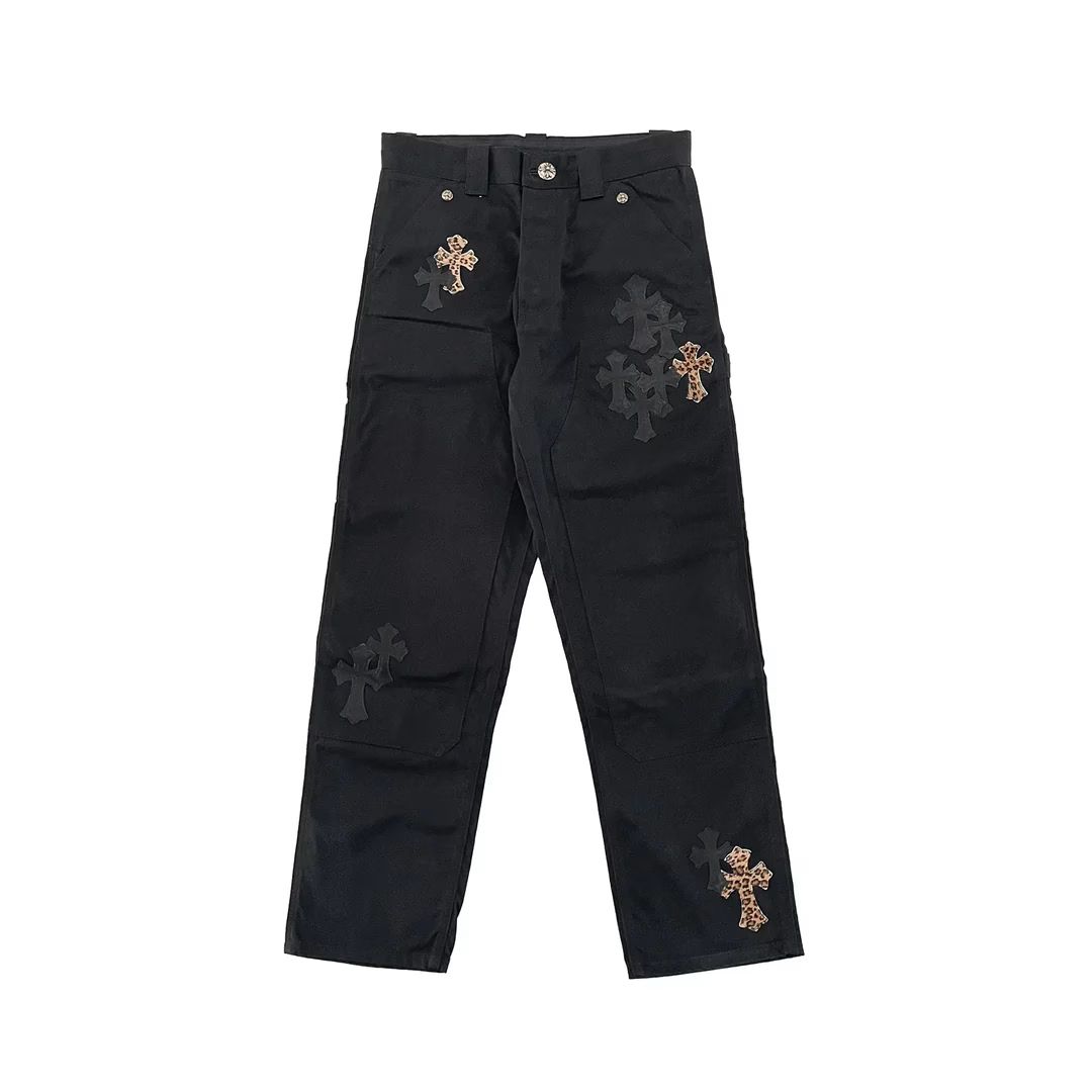 Chrome Hearts Black Jeans
