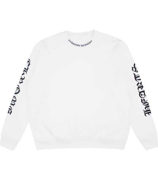 Chrome Heart Neck Letters Sweatshirt