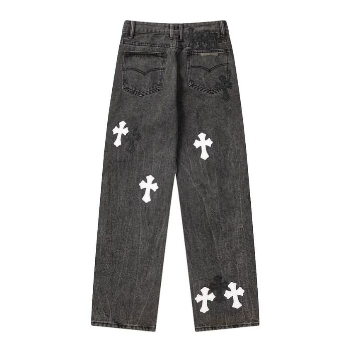Chrome Hearts x Levis Black Jeans