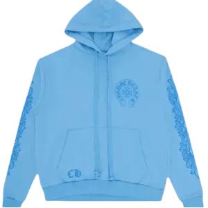 Chrome Hearts Sanskrit Hoodie Blue