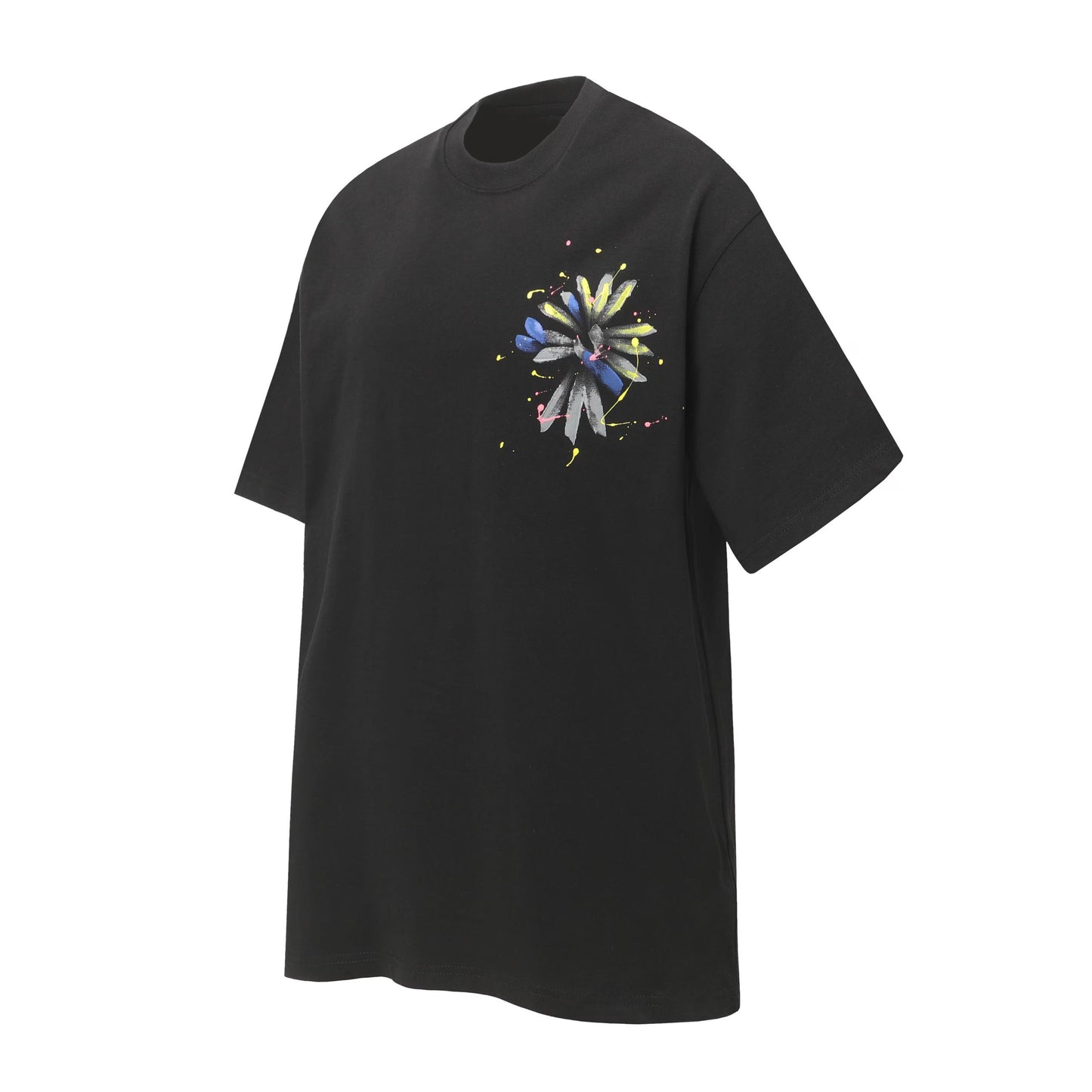 Chrome Hearts Paint Splatter Cross T-Shirt Black
