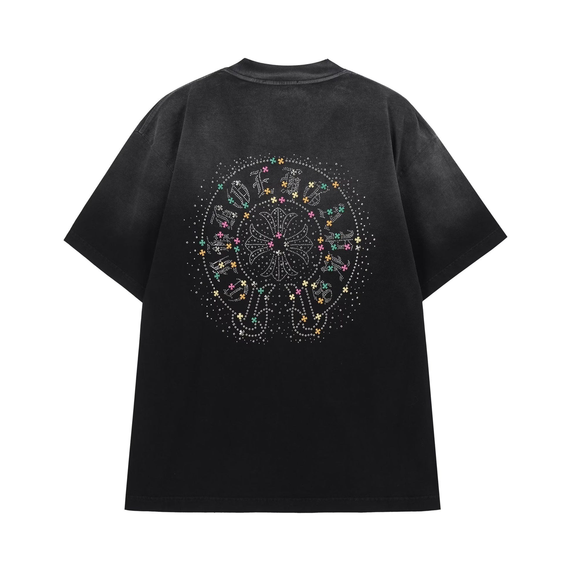 Chrome Hearts Crystal Horseshoe T-Shirt Black
