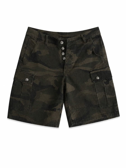 Chrome Hearts Camo Cargo Shorts