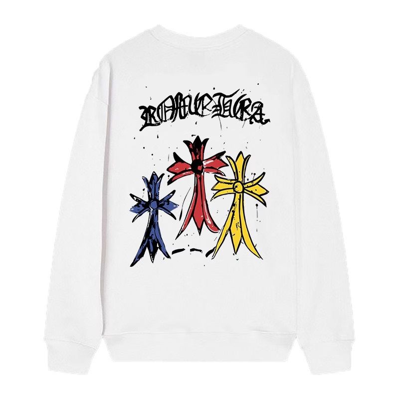 Chrome Hearts Triple Cross Graffiti Long Sleeve