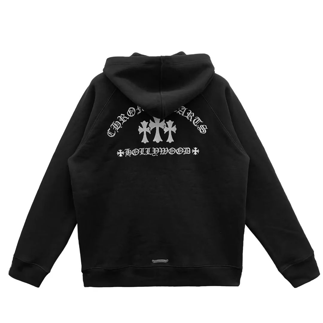 Chrome Hearts Cross Hoodie Black