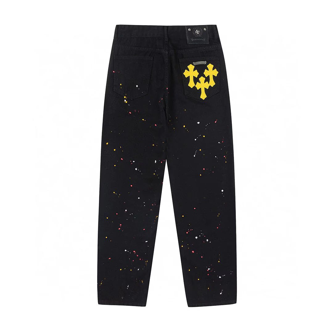 Chrome Hearts Denim Noise Jeans